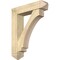 Ekena Millwork Imperial Arts and Crafts Rough Sawn Bracket w/ Offset Brace, Douglas Fir, 8"W x 34"D x 42"H BKT0806X34X42IMP03RDF - alternate 1